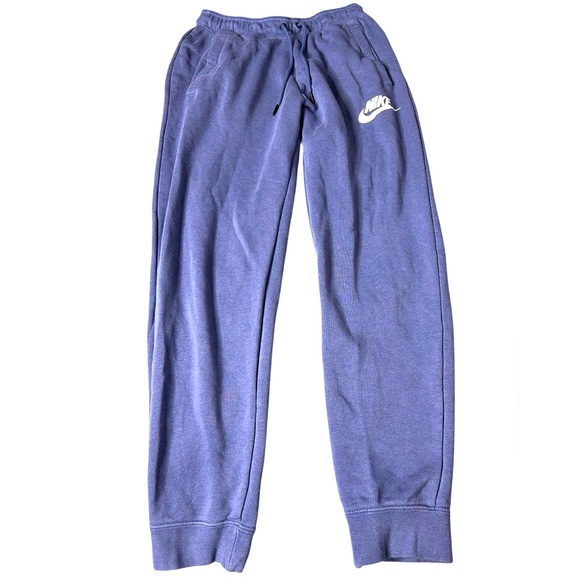 Vintage‎ Nike Men’s Purple Sweatpants Small 32x28 90s Embroidered Swoosh - Picture 2 of 4